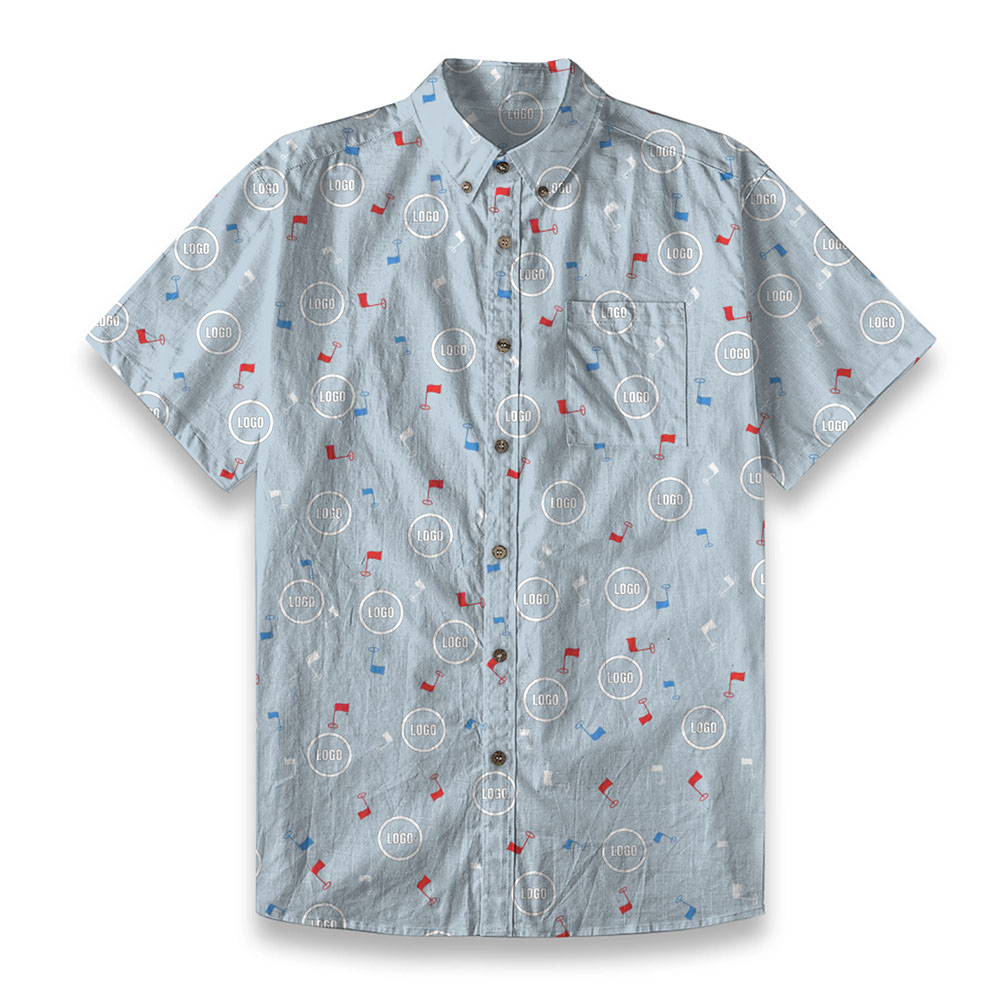 Custom Golfer Men's Hawaiian Premium Shirt 4